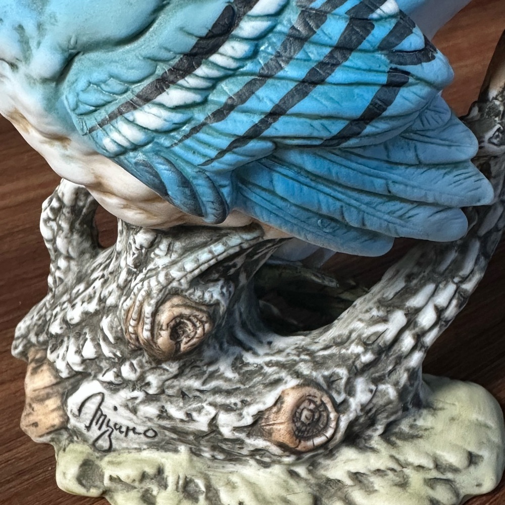 Homco Blue Jay, 1985 Masterpiece Porcelain Figurine - Picture 5 of 7